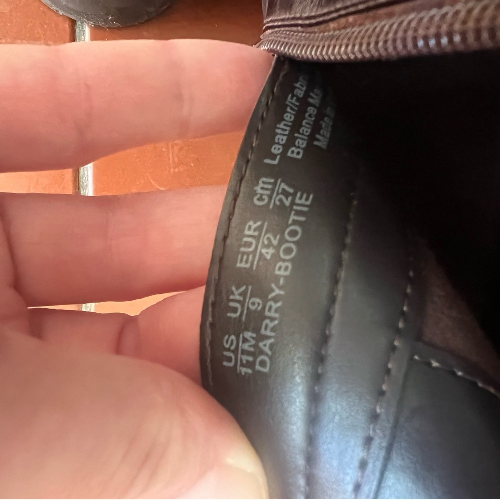 Naturalizer Dark Brown Ankle Booties - Picture 7 of 7